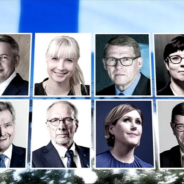 De finska presidentkandidaterna 2018
