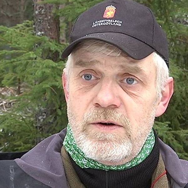 Anders Hedström, rovdjursspanare Länsstyrelsen Östergötland.