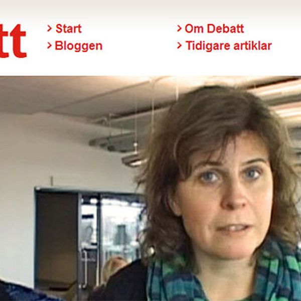 På SVT Debatts sajt kan både kända och okända svenskar skriva egna debattinlägg och kommentera andras.