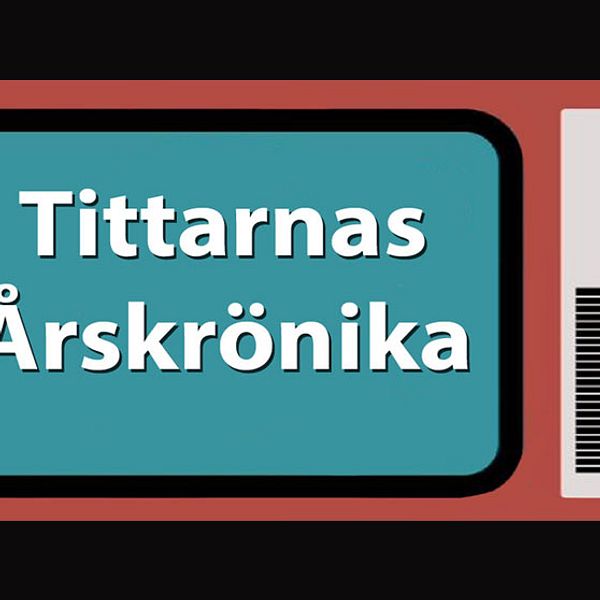 tv-ruta med texten Tittarnas Årskrönika