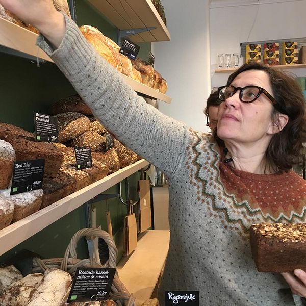 Maria Printz vann pris för bästa kvinnliga bagare.