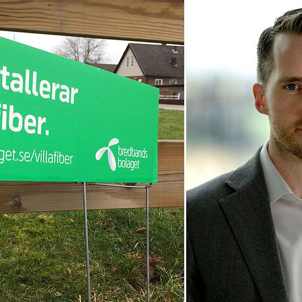 Aron Samuelsson, presschef på Telenor Sverige som äger Bredbandsbolaget säger att lösningen i Väckelsång är tillfällig.