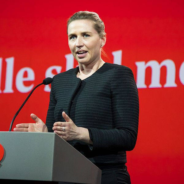 Socialdemokraternas partiledare Mette Frederiksen