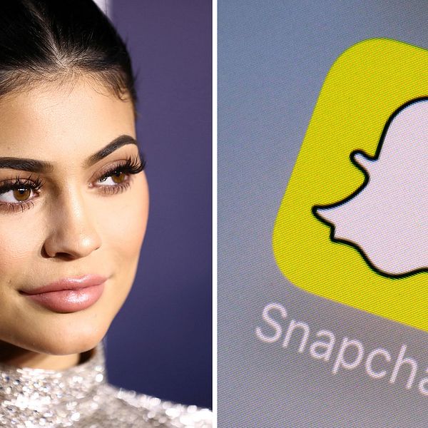 Snapchat-aktien föll med 6,1 procent efter Kylie Jenners syrliga tweet.