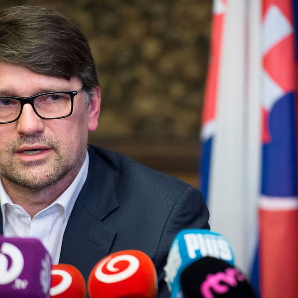 Slovakiens kulturminister Marek Madaric