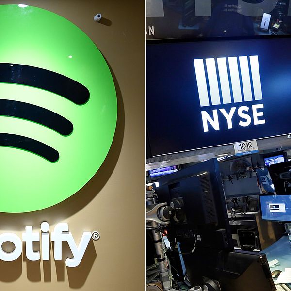 Spotify vill in på New York-börsen, New York Stock Exchange.
