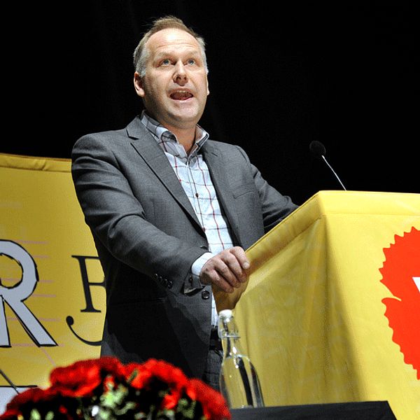 Jonas Sjöstedt (V) på Vänsterpartiets kongress 2012