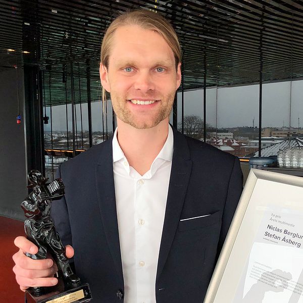 SVT:s Mellanösternfotograf Niclas Berglund kammade hem förstapriset i kategorin multimedia.