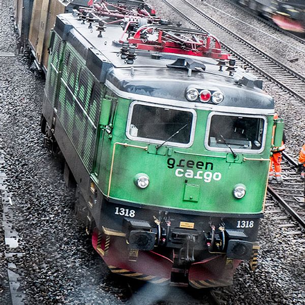 Ett godståg spårade ur norr om Södra Station i Stockholm i november förra året.