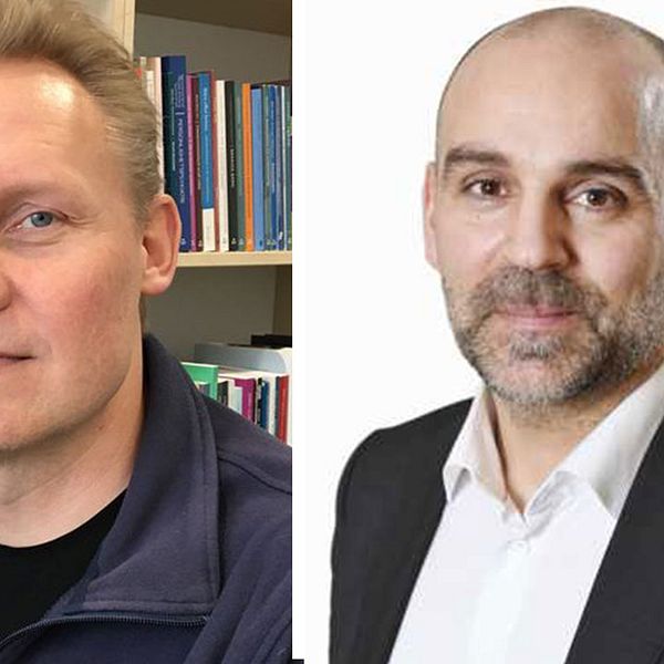 Ola Kronkvist, chef på polisutbildningen i Växjö och Stefan Wehlin, gruppchef HR kompetens inom polismyndigheten är oeniga om antagningskravens svårighetsgrad.