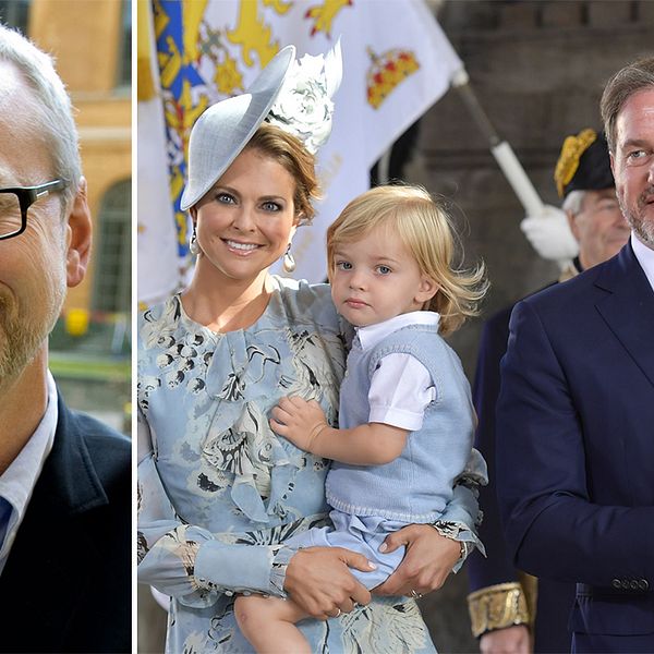 Dick Harrisson och prinsessfamiljen.