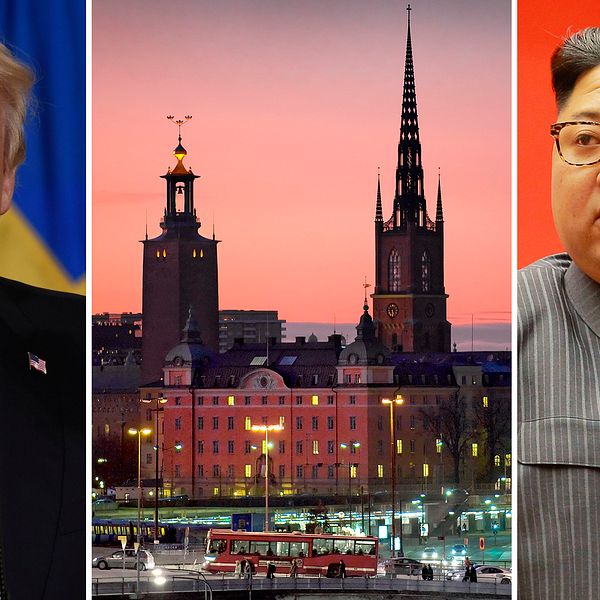 USA:s president Donald Trump och Nordkoreas diktator Kim Jong-Un.