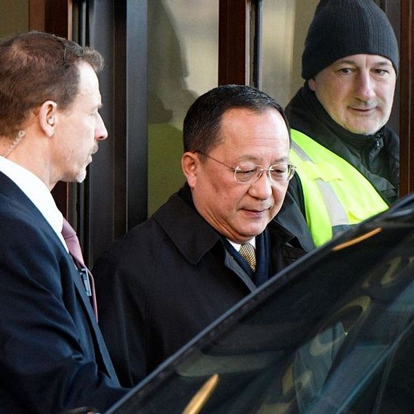 Stefan Löfven träffade Nordkoreas utrikesminister