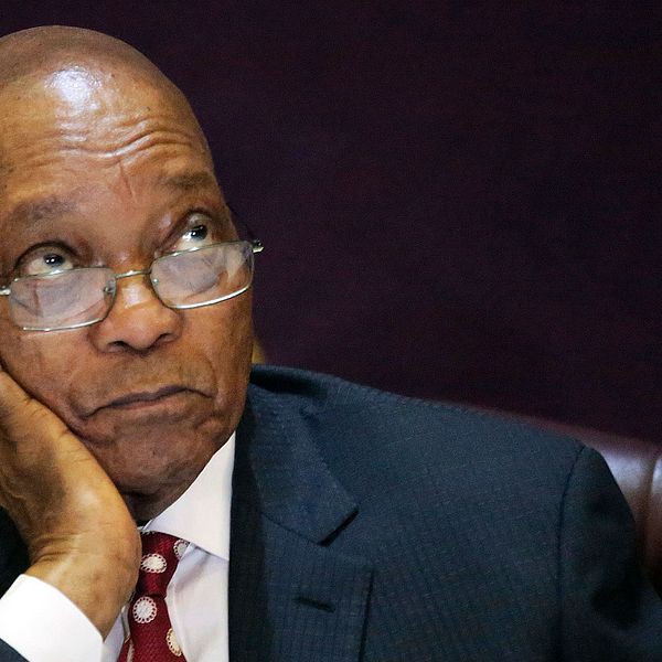 Sydafrikas före detta president Jacob Zuma (arkivbild).