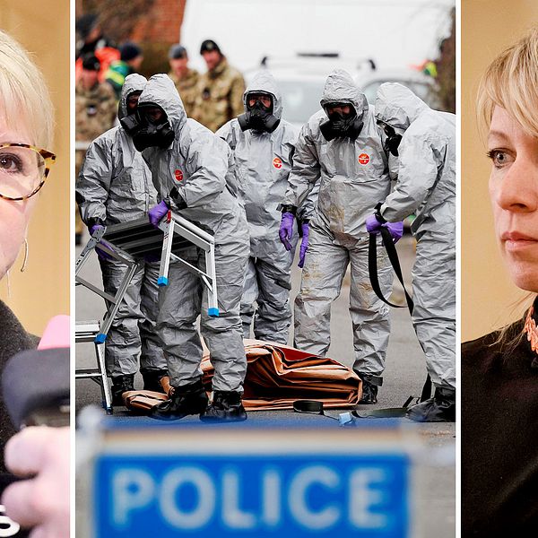 Sveriges utrikesminister Margot Wallström tillbakavisar uppgifterna, från ryska UD:s Maria Zacharova, om att nervgiftet som användes vid attacken i Salisbury kan ha kommit från Sverige