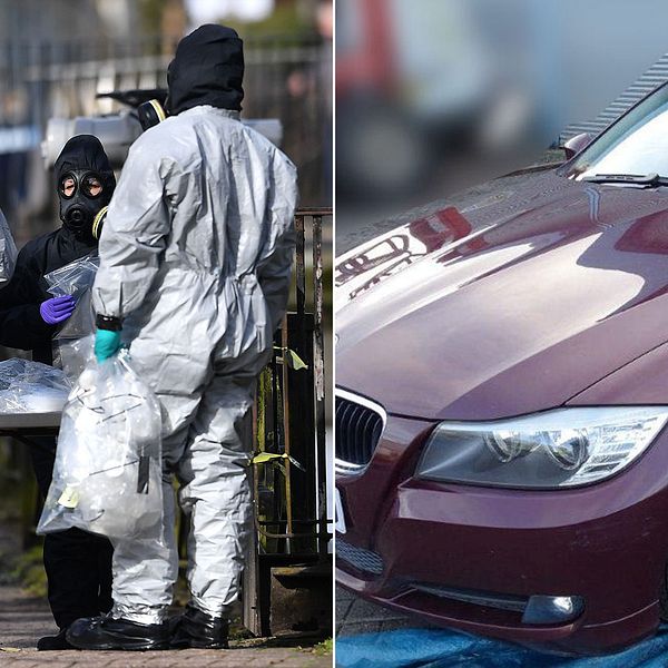 Den brittiska polismyndigheten Scottland Yard har släppt en övervakningsfilm av Skripals vinröda BMW och uppmanar allmänheten att höra av sig om de såg bilen den 4 mars.