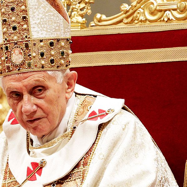 Den tidigare påven Benedictus XVI.