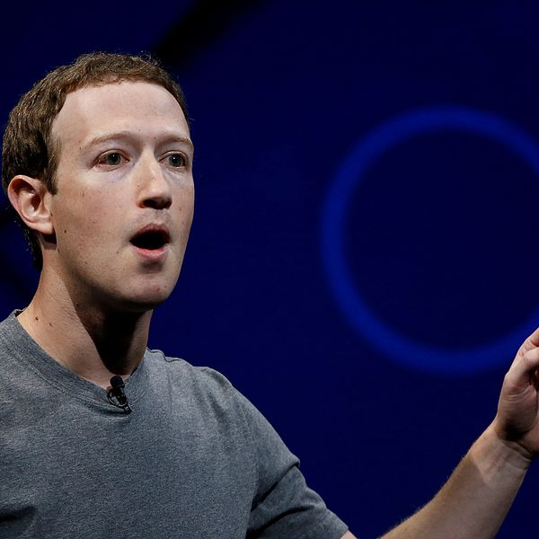 Mark Zuckerberg, vd på Facebook