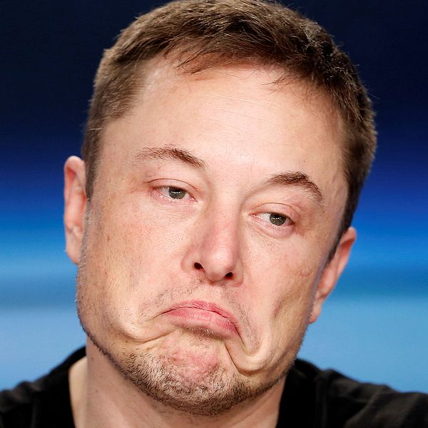Elon Musk, grundare av elbilstillverkaren Tesla och rymdbolaget Space X.