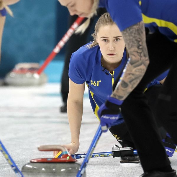 Curlingspelaren Sara McManus
