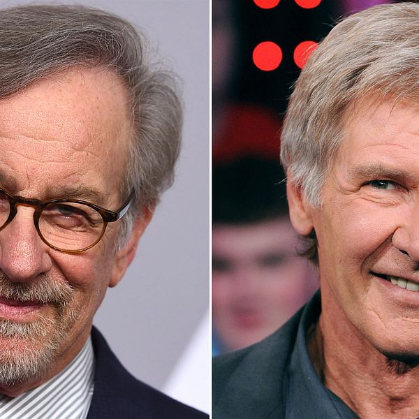 Steven Spielberg och Harrisson Ford