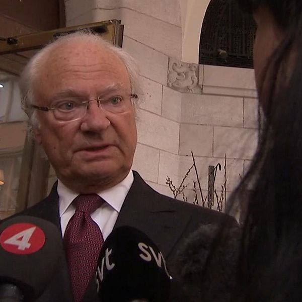 Kung Carl XVI Gustaf.