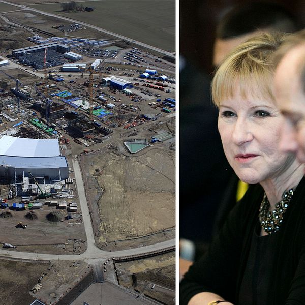 ESS i Lund och Margot Wallström, tillsammans med Sveriges FN-ambassadör Olof Skoog.