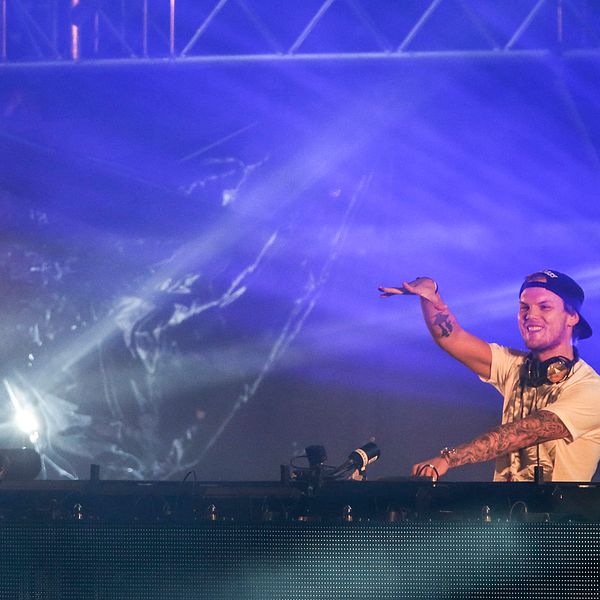 Avicii under Summerburst i Göteborg 2015.