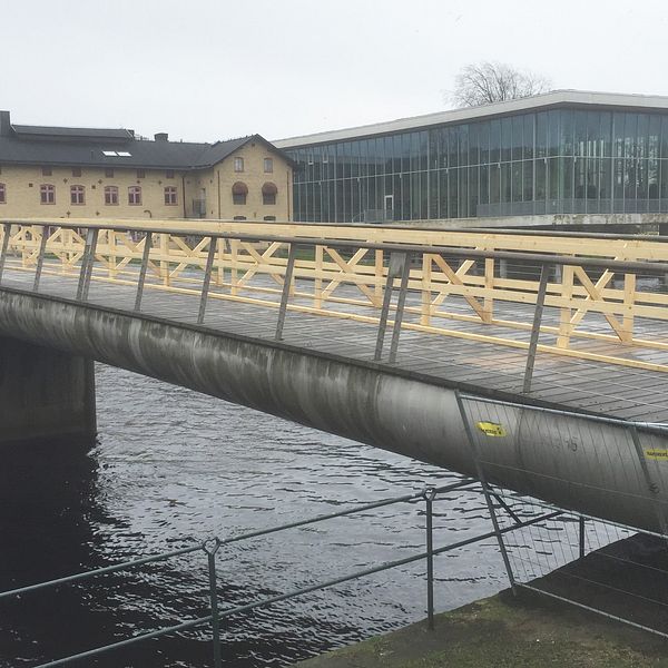 Gamletullsbron i centrala Halmstad