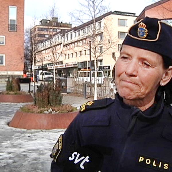 Eva Öberg Öström är kommunpolis i Skellefteå.