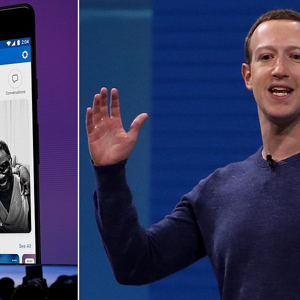Facebookgrundaren Mark Zuckerberg berättade om nyheten på F8-konferensen i San Jose i Kalifornien.