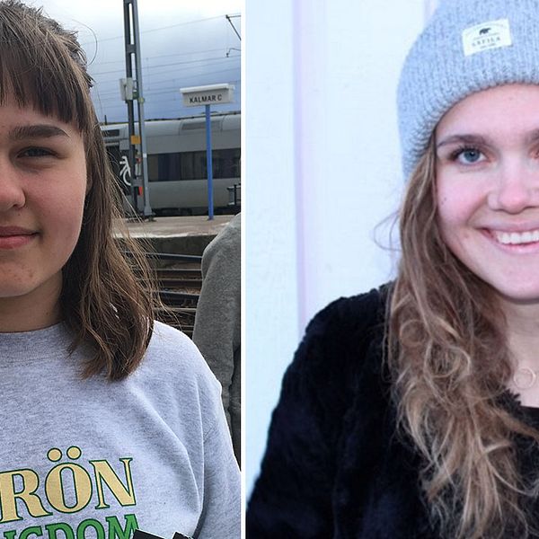 Både Miriam Holmgren (MP) och Alice Erlandsson (M) debuterar i riksdagsvalet 2018 – samma år de båda fyller 18 år.
