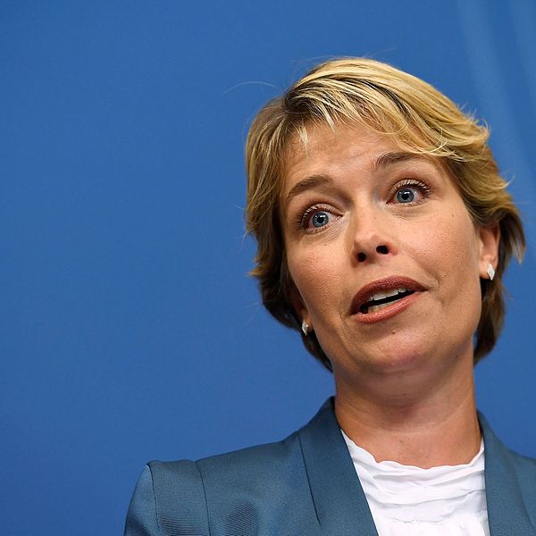 Socialminister Annika Strandhäll (S).