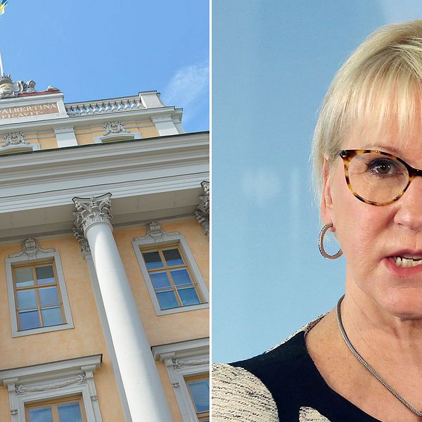 Utrikesminister Margot Wallström (S).