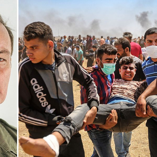 SVT Nyheter utrikesreporter Claes JB Löfgren ser tre orsaker som anledningen till den konfrontation som hittills krävt över 40 liv på gränsen mellan Gaza och Israel.