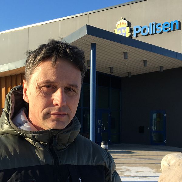 Ralf Andersson, polisfackets ordförande i Västmanland.