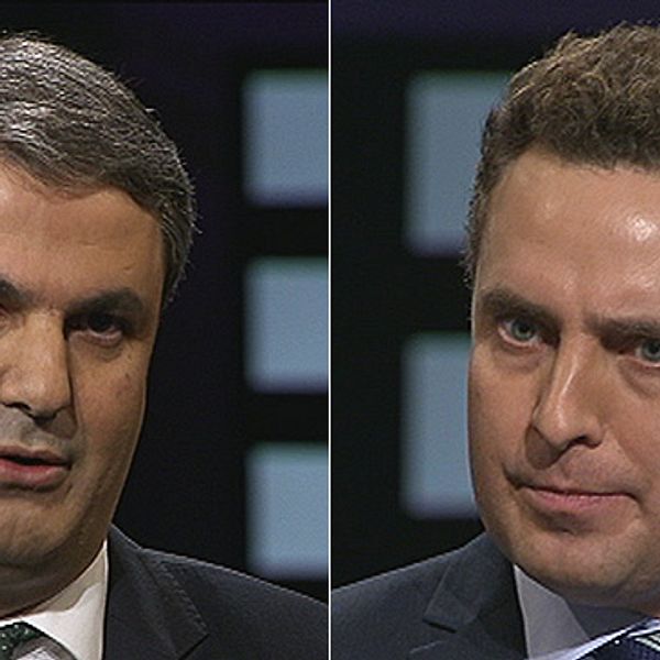 Ibrahim Baylan (S) och Tomas Tobé (M) möttes i en skoldebatt i Agenda.