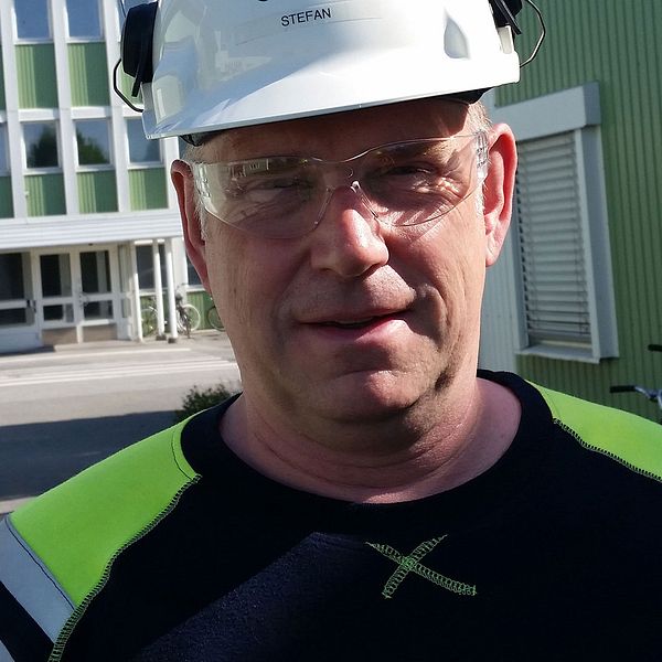 Stefan Sandberg, platschef Södra Cell i Mörrum.