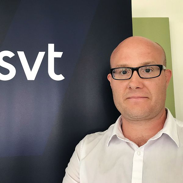 SVT:s reporter Erik Norbergh