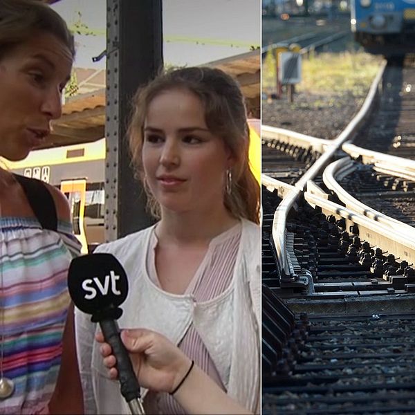 Resenären Beata Wickbom: ”Extremt konstigt att tågen ställs in på grund av värme”