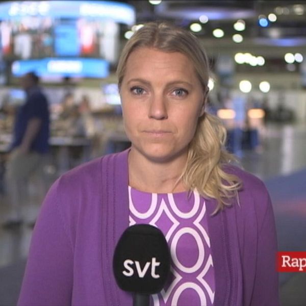 SVT:s USA-korrespondent Carina Bergfeldt.