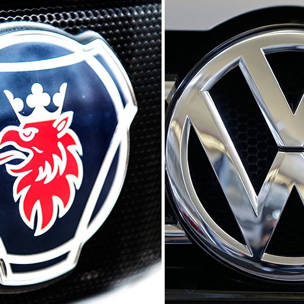 logotyper Scania VW