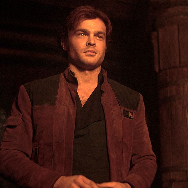 Alden Ehrenreich som Han Solo i ”Solo: A Star Wars Story”.