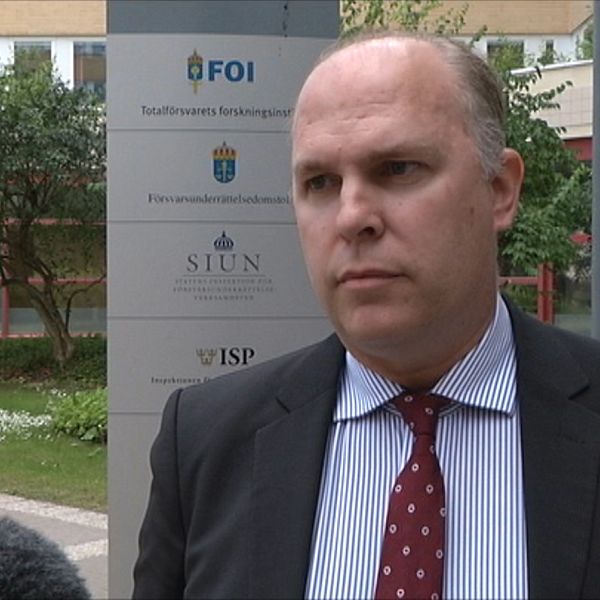 Ställföreträdande generaldirektör Carl-Johan Wieslander om vapenhandeln.
