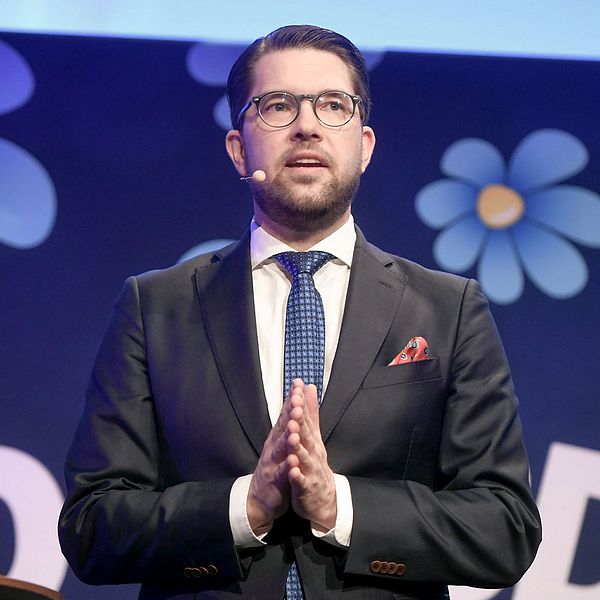 SD-ledaren Jimmie Åkesson.