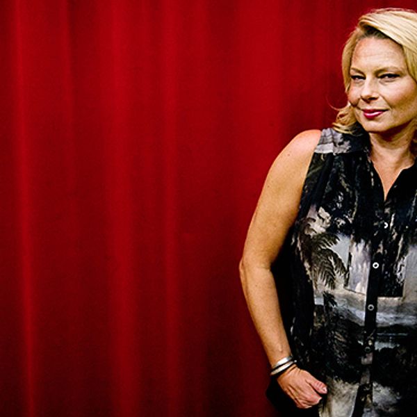 Helena Bergström hittade ingen bild på sig själv från Oscarsgalan, men hon minns det som igår.
