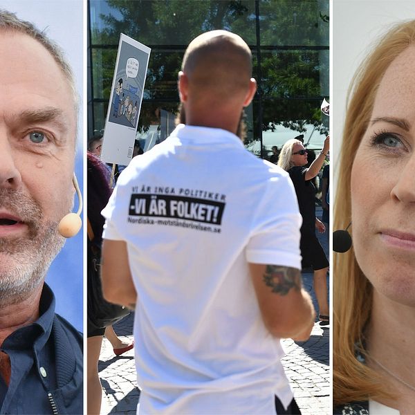 Många partiföreträdare reagerar starkt mot NMR:s närvaro på Almedalsveckan.