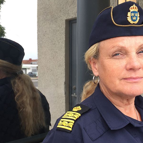Polisens kommanderingschef Annika Lindroth.