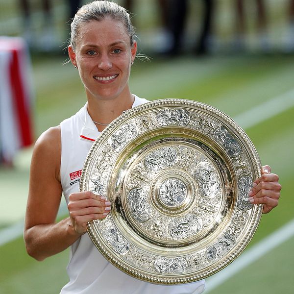Kerber vann första Wimbledon-titeln.