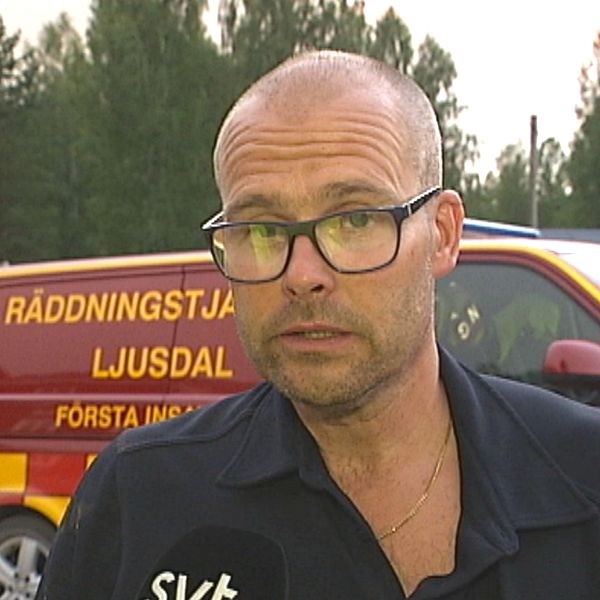 Kenneth Eriksson, räddningsledare vid räddningstjänsten i Ljusdal.